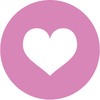 heart icon for online performer